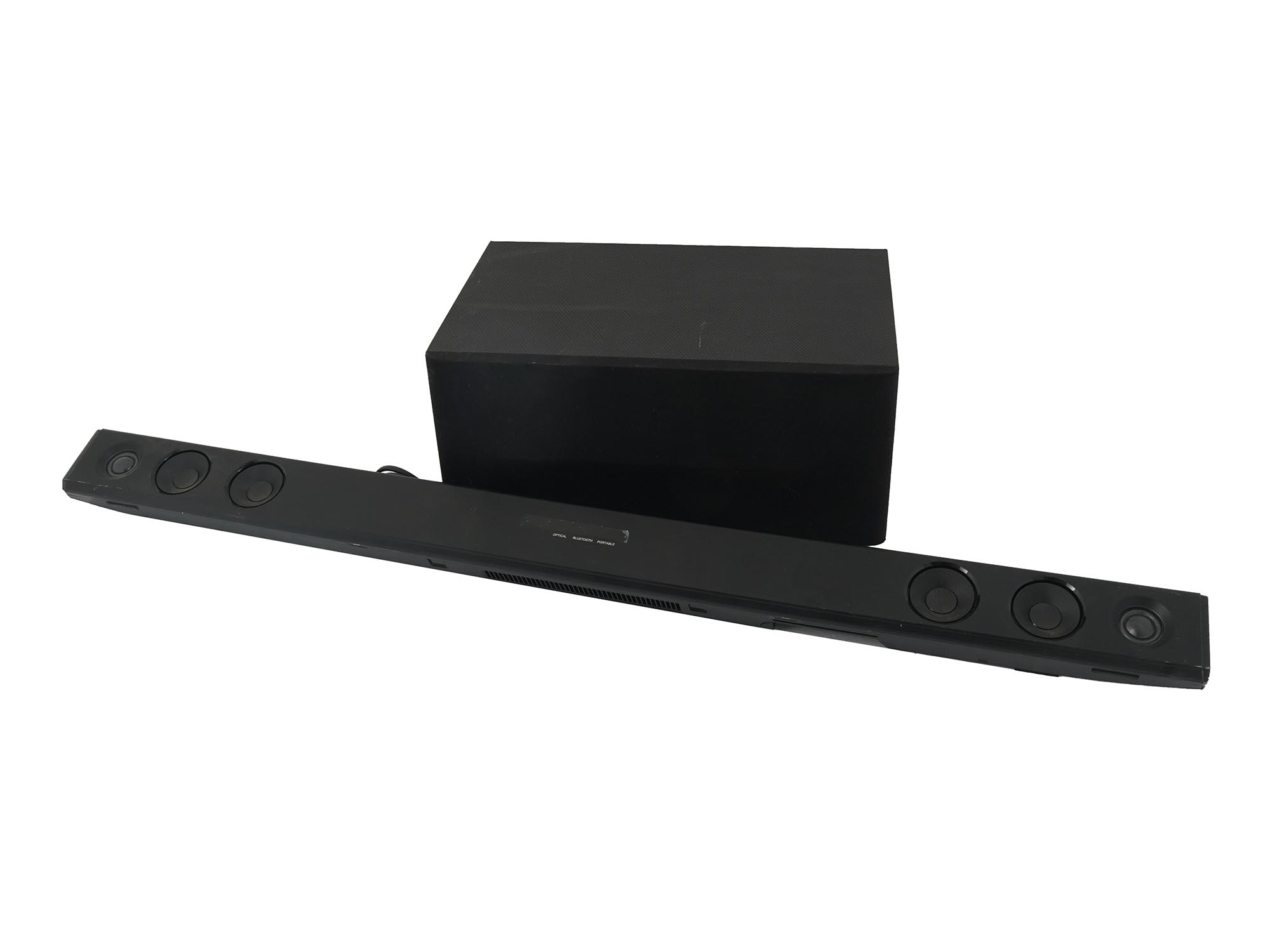 LG S55A3-D WIRELESS ACTIVE SUBWOOFER W. SOUND BAR PIC-0